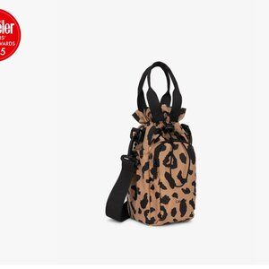 Calpak Water Bottle Holder in Cheetah